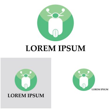 motosiklet vektörü şablon arkaplanı