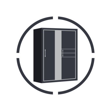 Kostüm vektörü arkaplan logo şablonu