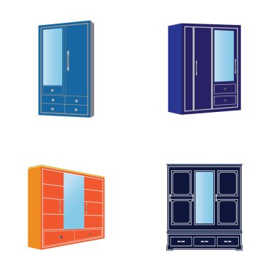 Kostüm vektörü arkaplan logo şablonu