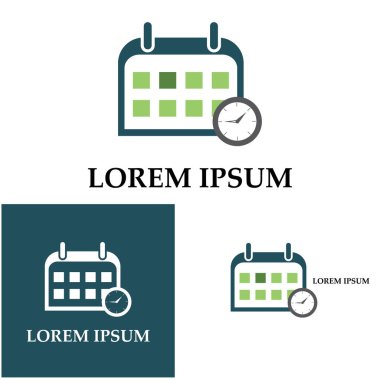 Takvim zaman simgesi vektör bitiş çizelgesi hatırlatıcı olay simgesi arkaplanı