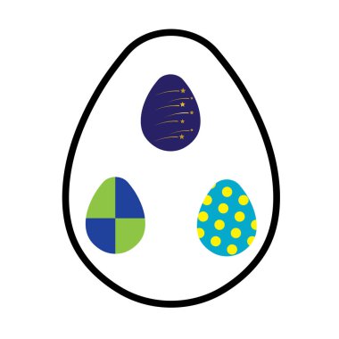 Paskalya vektörü tamplağı arkaplanı