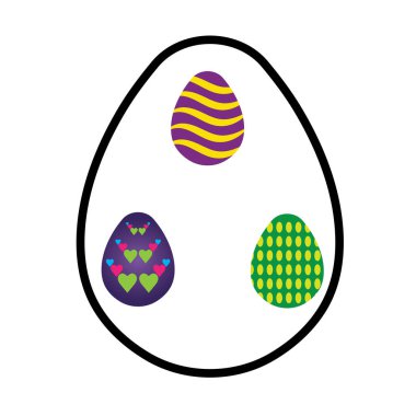 Paskalya vektörü tamplağı arkaplanı