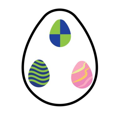 Paskalya vektörü tamplağı arkaplanı