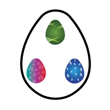 Paskalya vektörü tamplağı arkaplanı