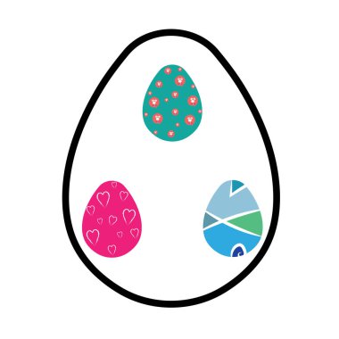 Paskalya vektörü tamplağı arkaplanı