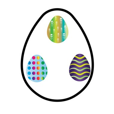 Paskalya vektörü tamplağı arkaplanı