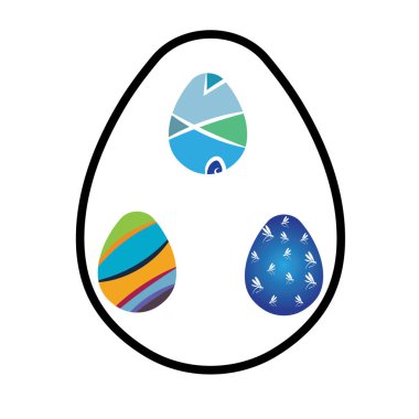 Paskalya vektörü tamplağı arkaplanı