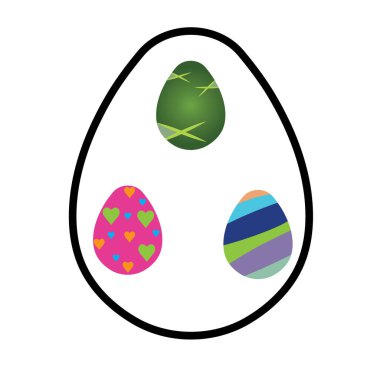 Paskalya vektörü tamplağı arkaplanı