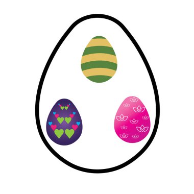 Paskalya vektörü tamplağı arkaplanı