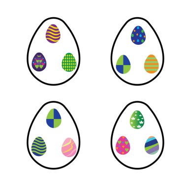 Paskalya vektörü tamplağı arkaplanı
