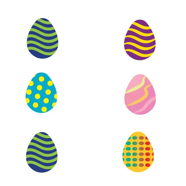 Easter Vector Icon Tamplate Background — Vettoriale Stock