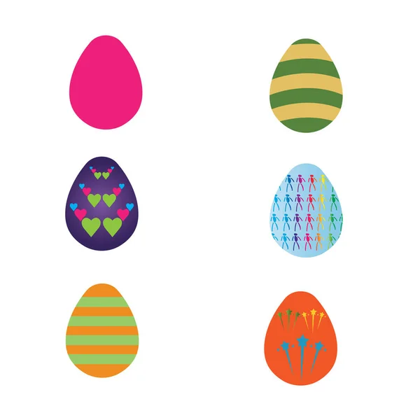 Easter Vector Icon Tamplate Background — Stock Vector