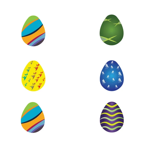 Easter Vector Icon Tamplate Background — Vettoriale Stock