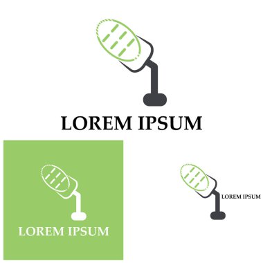  Mikrofon sembol tasarımı ikon vektör arkaplanı