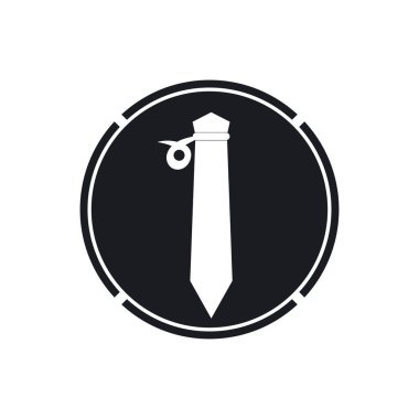 Boyunbağı vektör şablonu