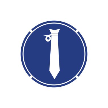 Boyunbağı vektör şablonu