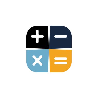 Hesap makinesi vektör şablon arkaplanı