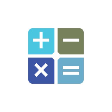 Hesap makinesi vektör şablon arkaplanı