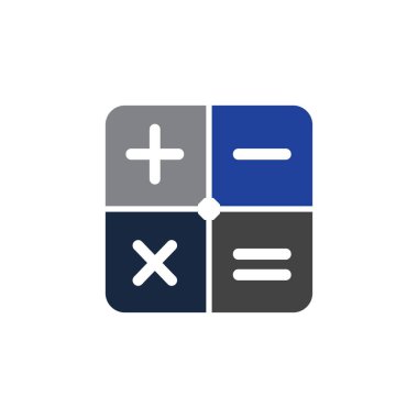 Hesap makinesi vektör şablon arkaplanı