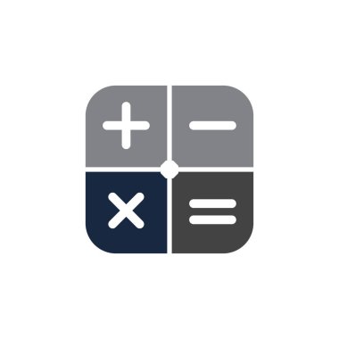 Hesap makinesi vektör şablon arkaplanı