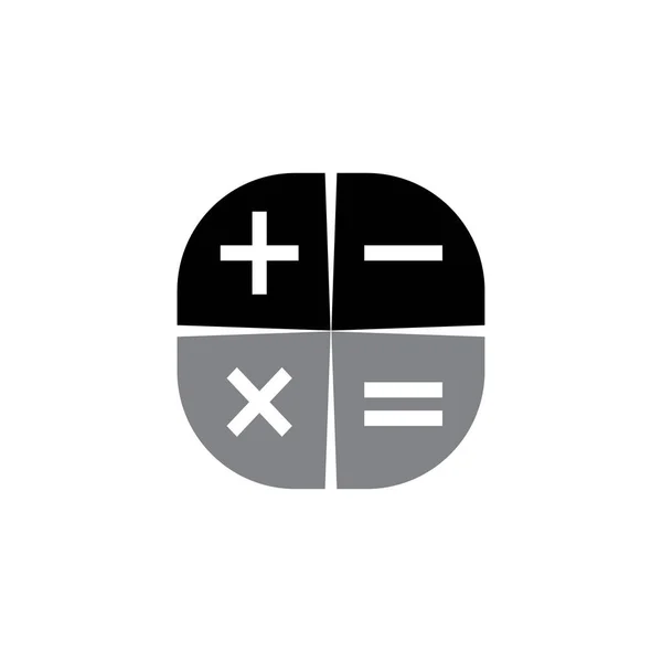 Calculator Vector Icon Template Background — Archivo Imágenes Vectoriales