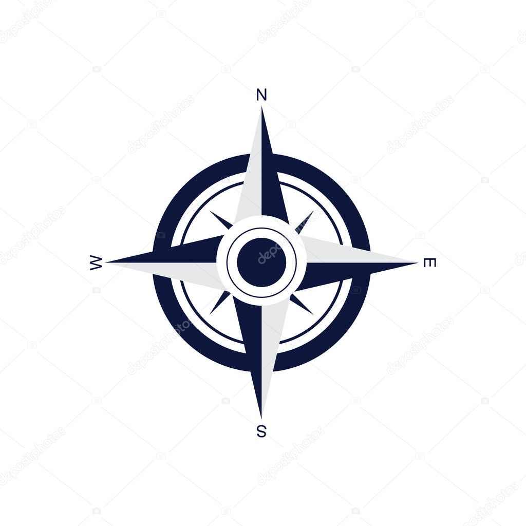 Compass Logo Template vector icon illustration design