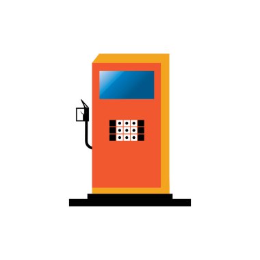 Yakıt Vektörü Simgesi Şablonu Arkaplanı