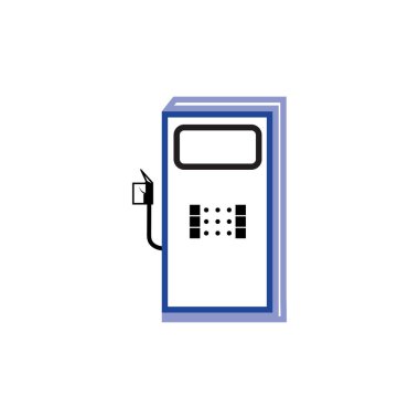 Yakıt Vektörü Simgesi Şablonu Arkaplanı