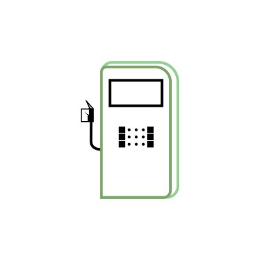 Yakıt Vektörü Simgesi Şablonu Arkaplanı