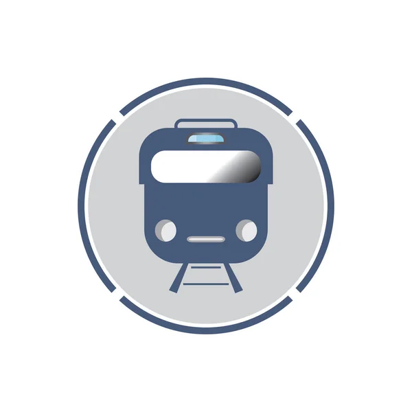 Train Icon Vector Background — Image vectorielle