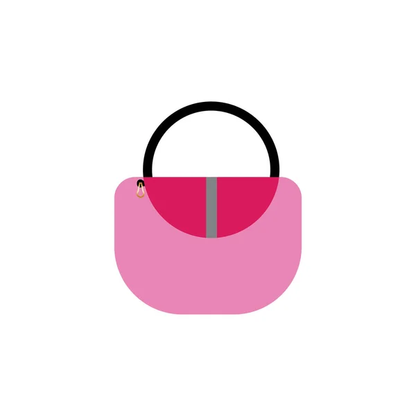 Woman Bag Icon Vector Background — Vector de stock