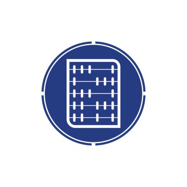 abaküs simgesi vektör arkaplanı