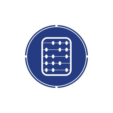 abaküs simgesi vektör arkaplanı