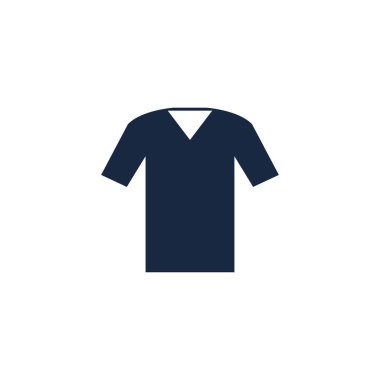 Tshirt Simgesi vektör arkaplanı