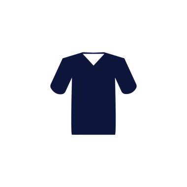 Tshirt Simgesi vektör arkaplanı