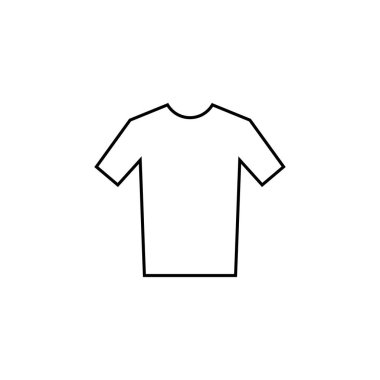 Tshirt Simgesi vektör arkaplanı
