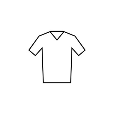 Tshirt Simgesi vektör arkaplanı