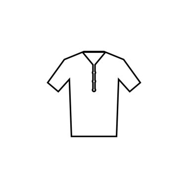 Tshirt Simgesi vektör arkaplanı