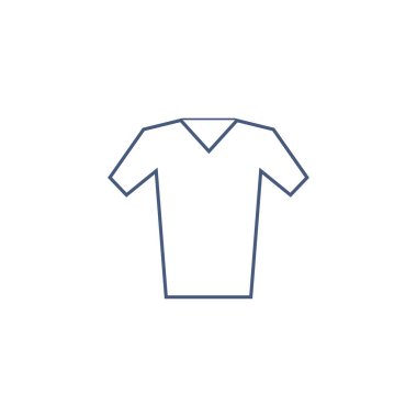 Tshirt Simgesi vektör arkaplanı