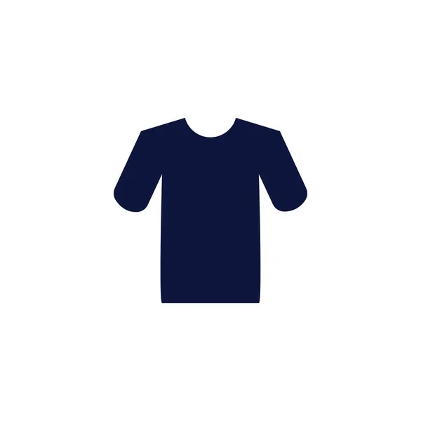 Camiseta Icono Vector Fondo — Vector de stock