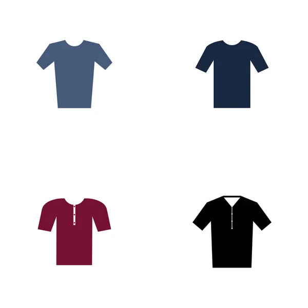 Tshirt Icona Vettoriale Sfondo — Vettoriale Stock