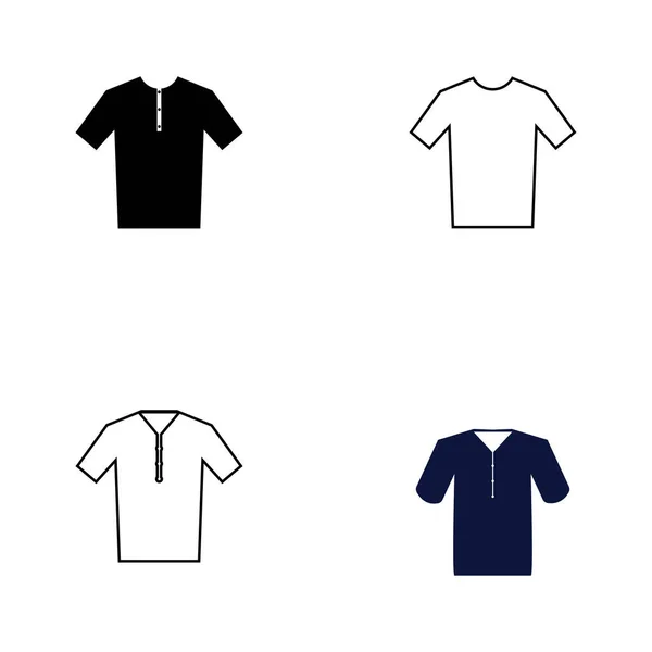 Shirt Icon Vektor Hintergrund — Stockvektor