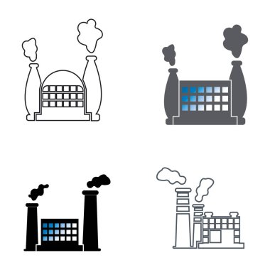 FABRİKA İKONLARI VECTOR