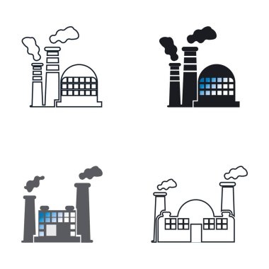 FABRİKA İKONLARI VECTOR