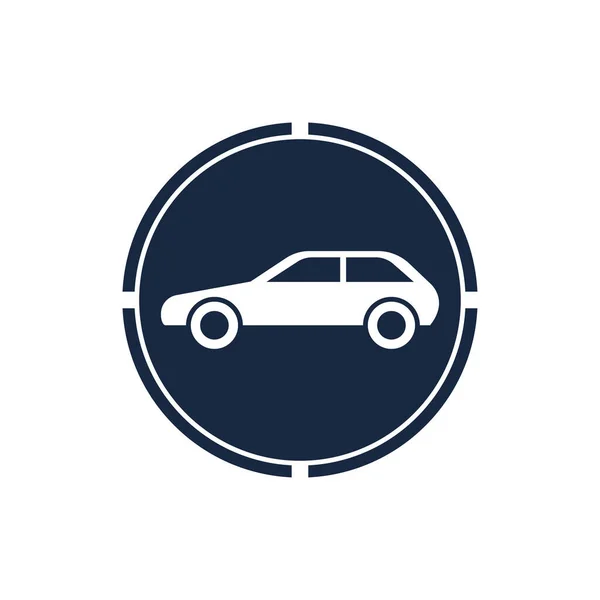 Car Vector Illustration Icon Design — Stockvektor