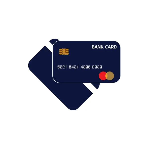 Kreditkarten Vektor Ikone — Stockvektor