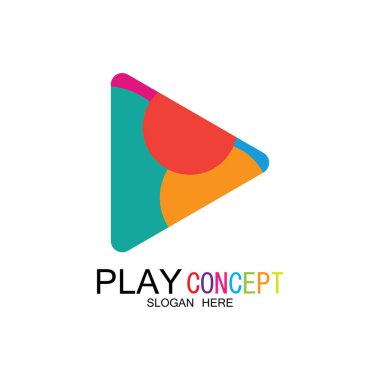 Logo tasarım konsepti vektörü Simge Simgesini oynat