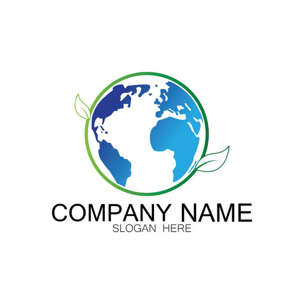 World logo designs vector icon