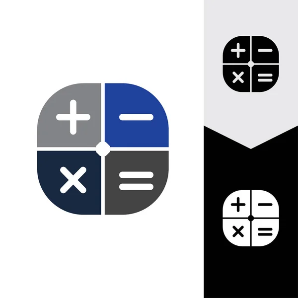 Calculator Vector Icon Template Background — Archivo Imágenes Vectoriales