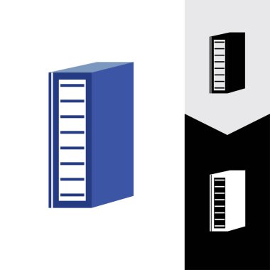 Basit klasör. Ofis dizin ikonu vektörü